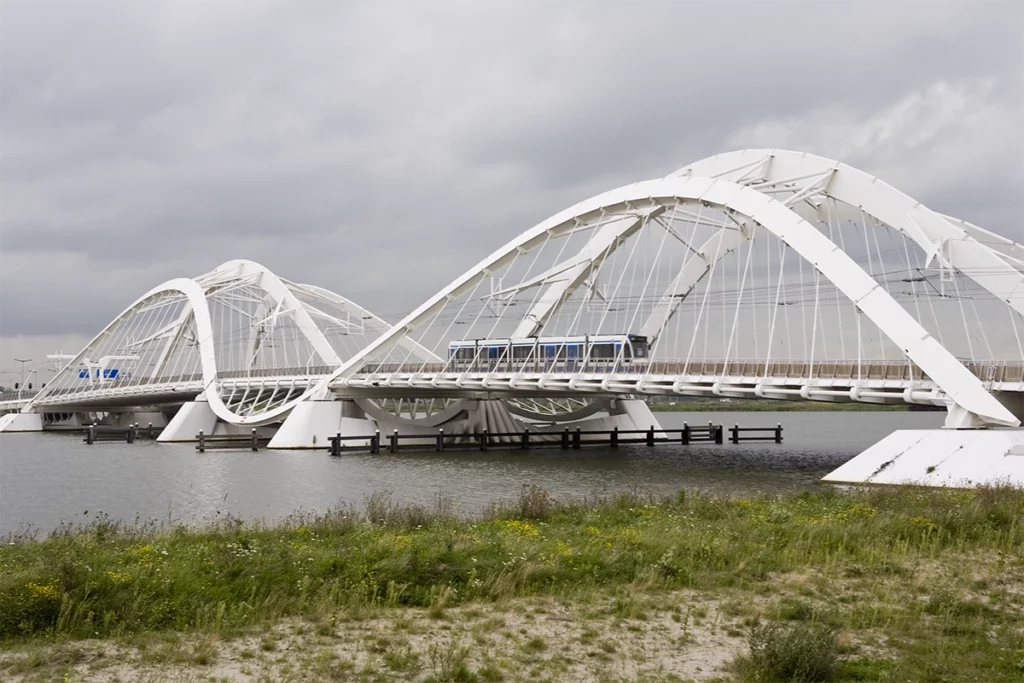 Balustrade overzicht Enneüs Heermabrug IJburg Amsterdam