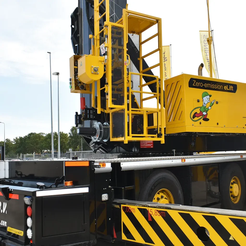 Veiligheidskraan mobiele kraan