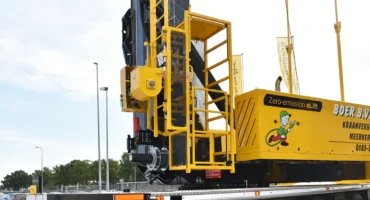 Header van veiligheidskooi mobiele kraan